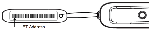 BT address label 連線示意